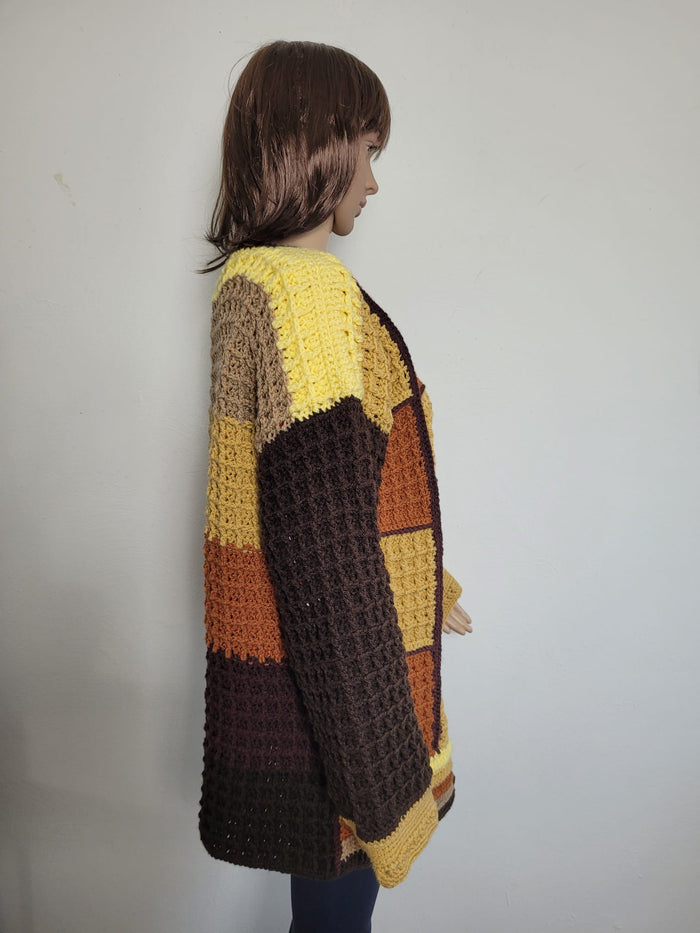 Waffle Cardigan