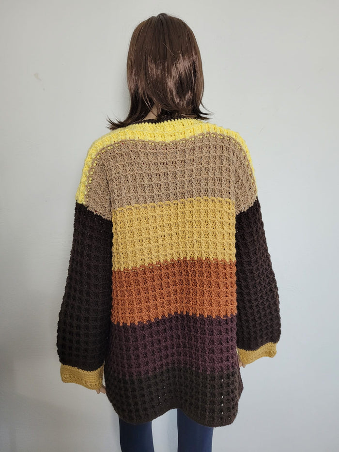 Waffle Cardigan