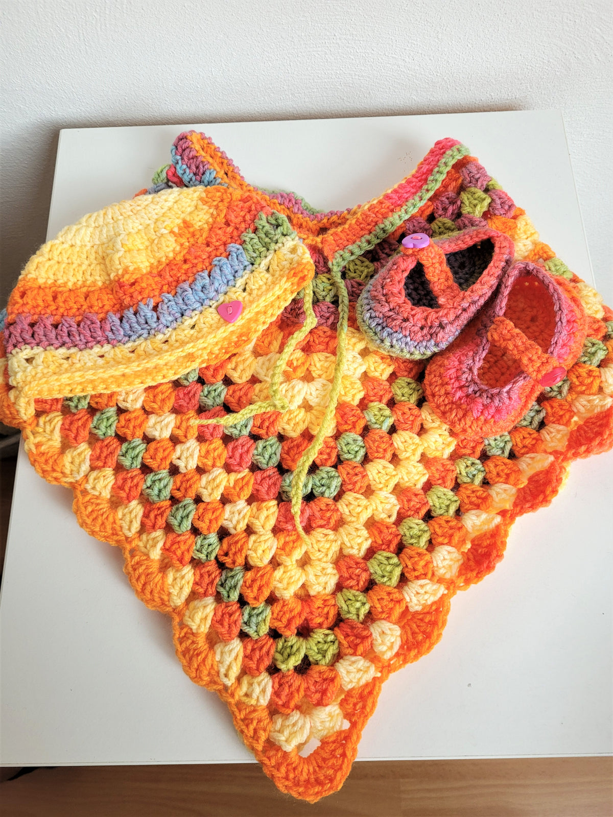 Happy poncho set 2