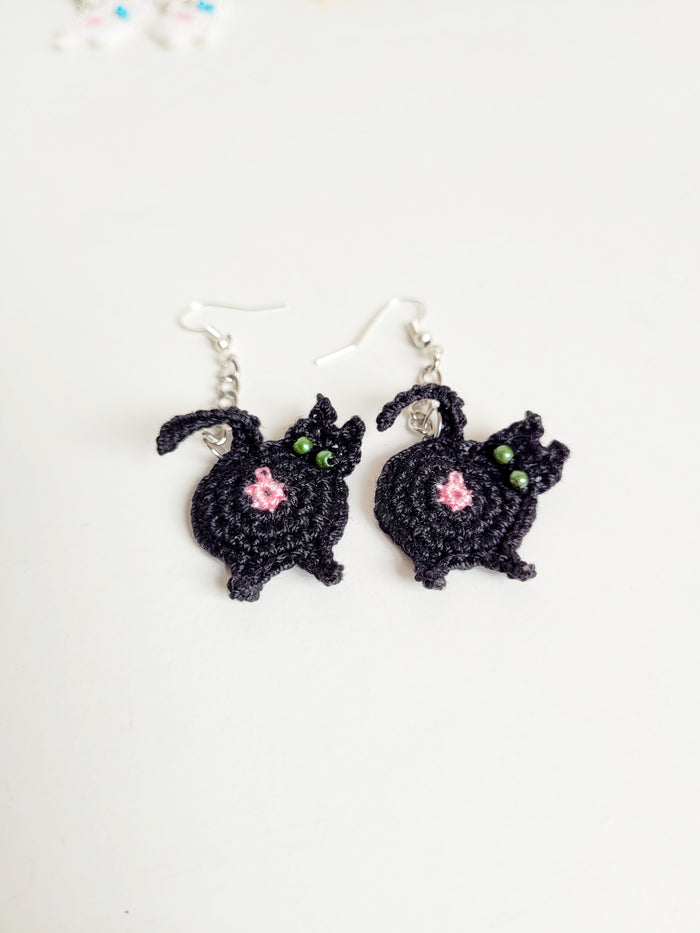 Cat earrings