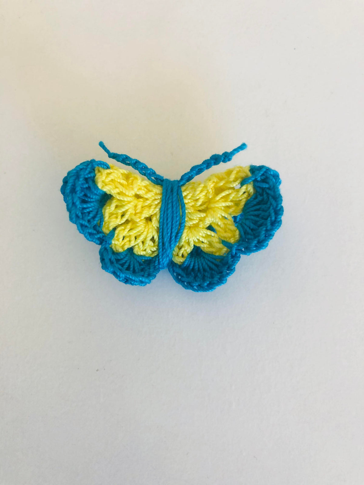 Butterfly Ukraine pin