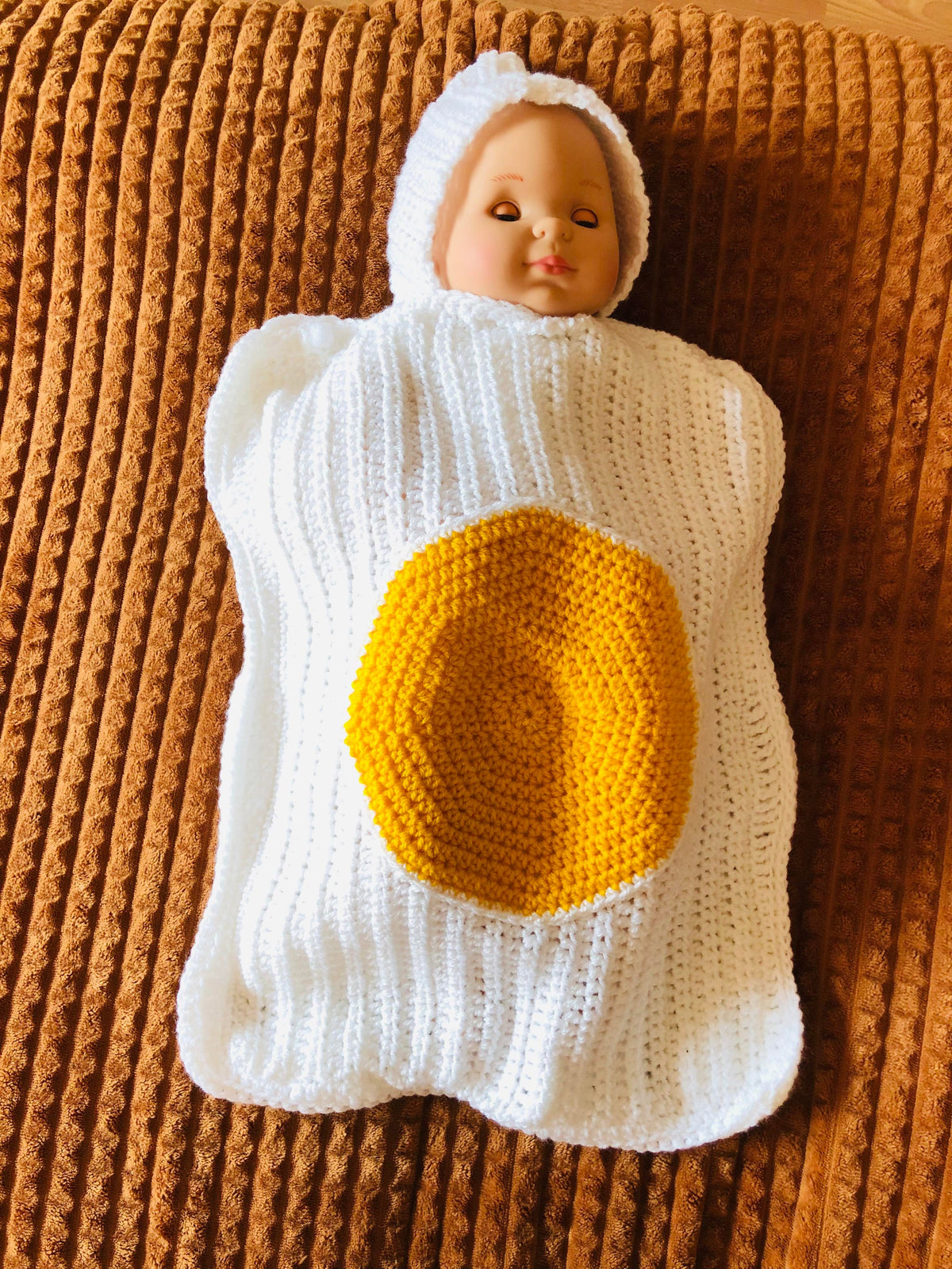 Fried Egg cocoon Pattern