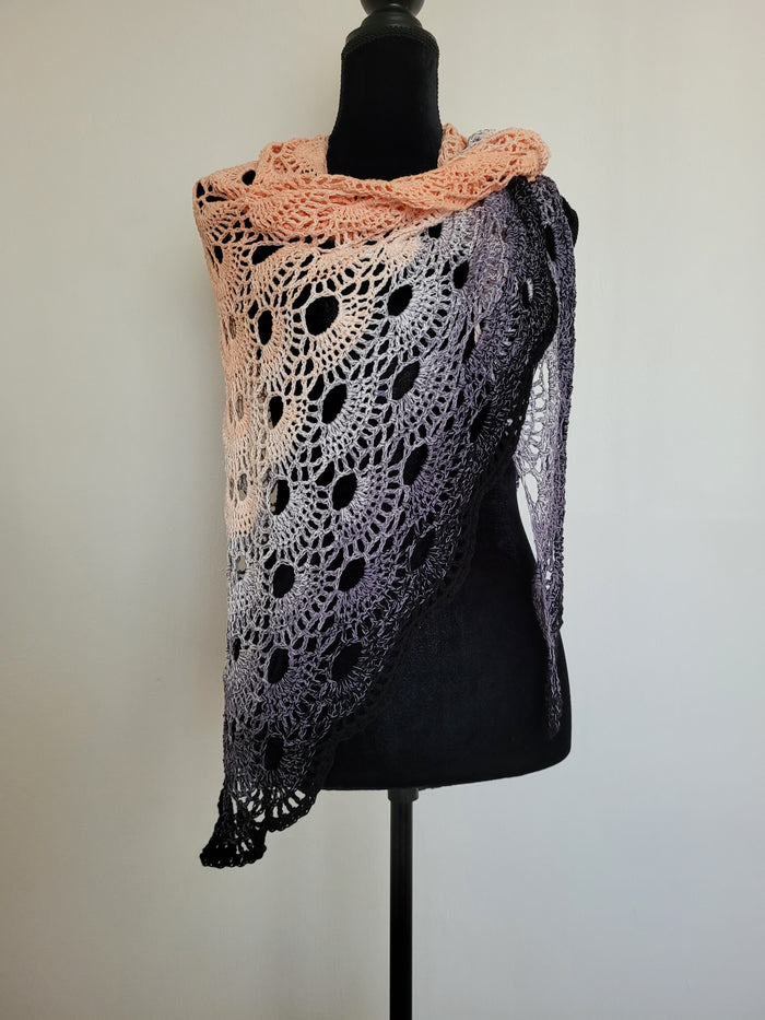 Lady crochet shawl