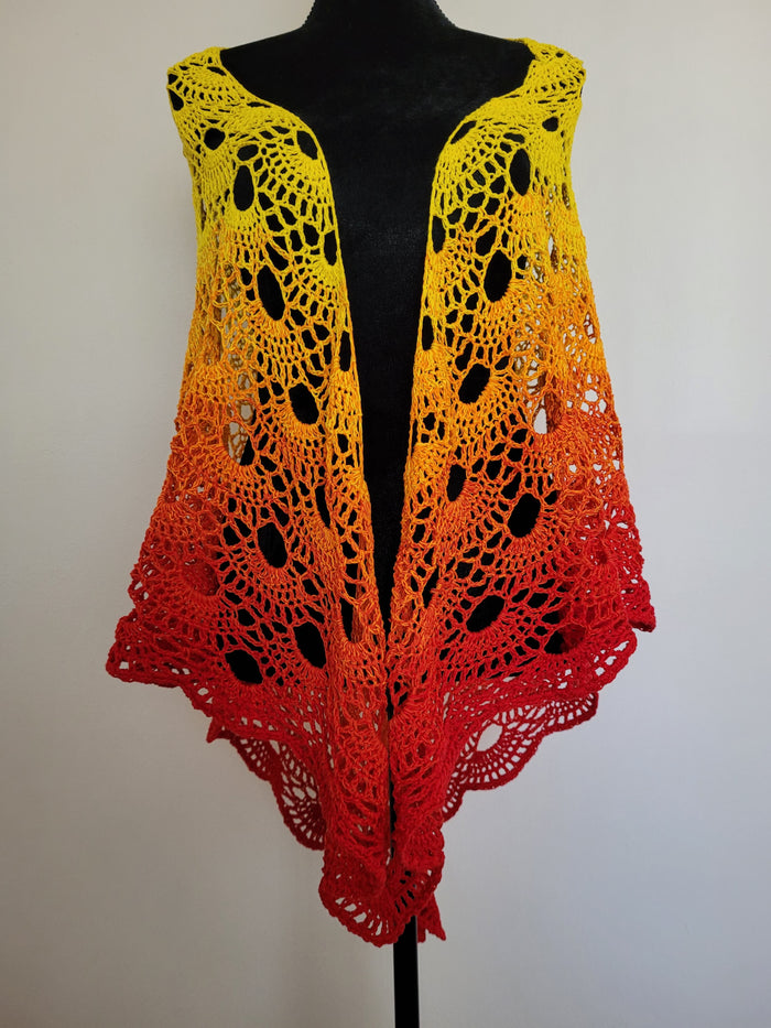 Summer dreamin' crochet shawl