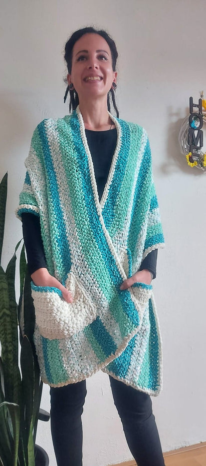 Winter Dream Scarf with pockets