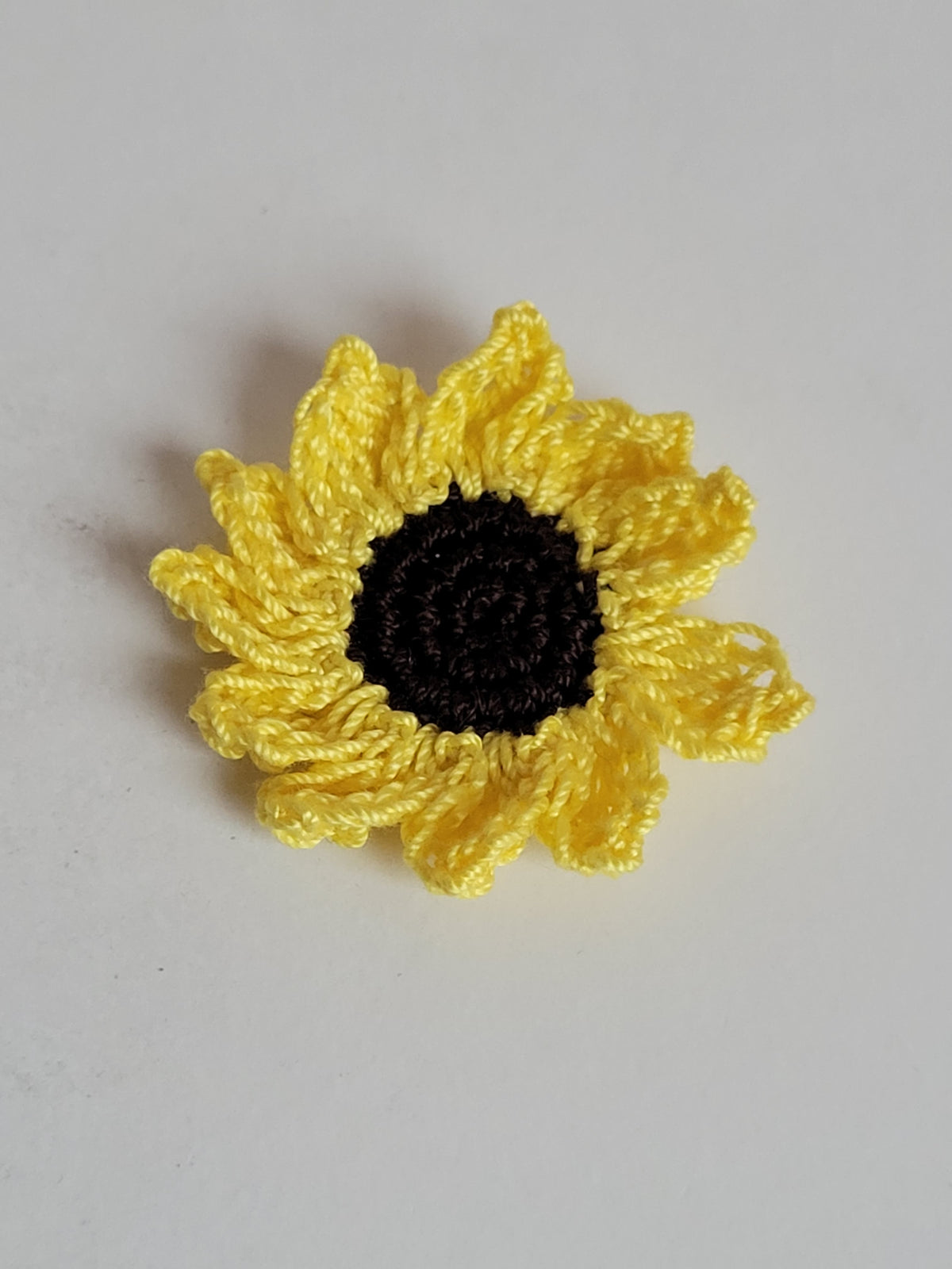 Sunflower pin